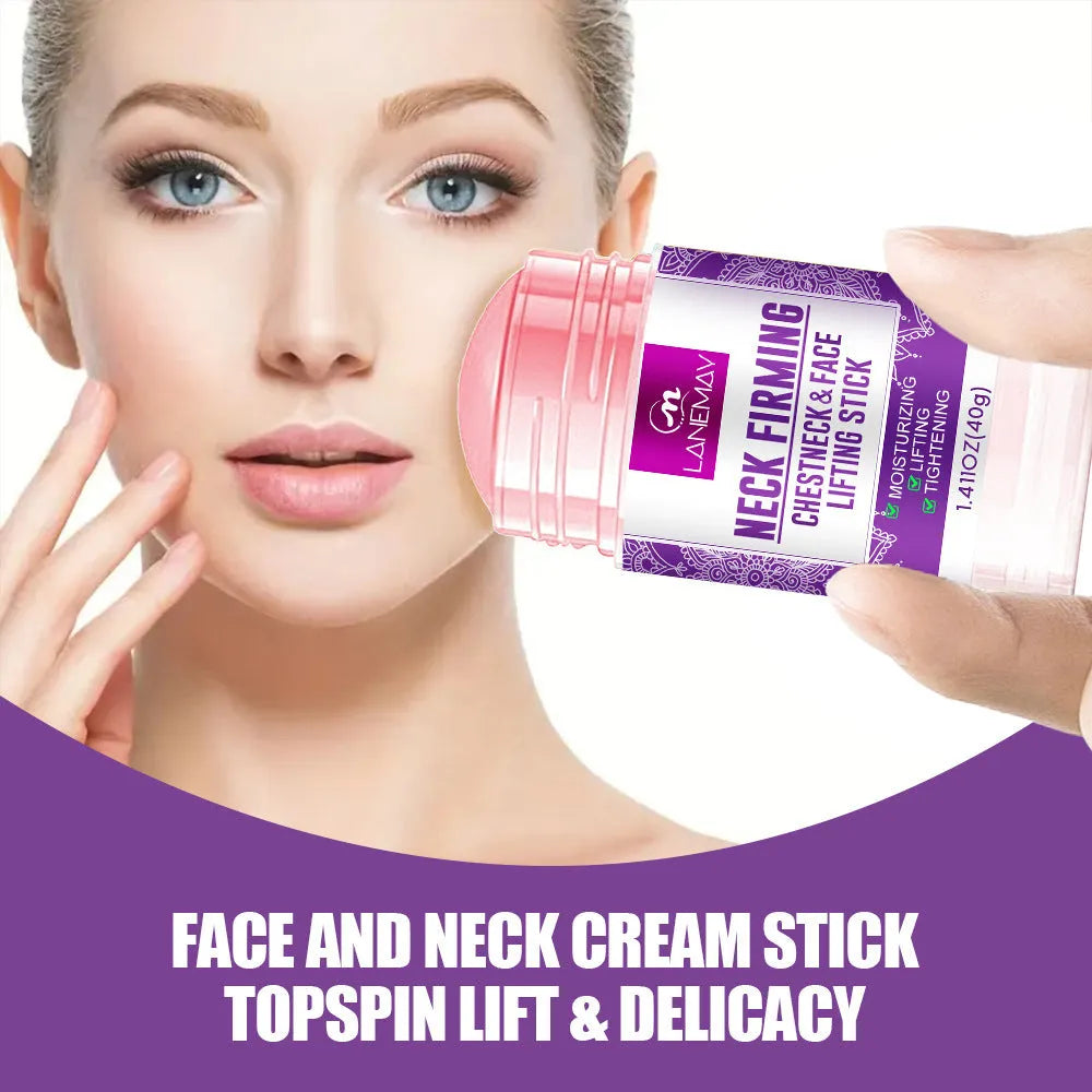 40g neck firming cream container with anti-wrinkle moisturising properties