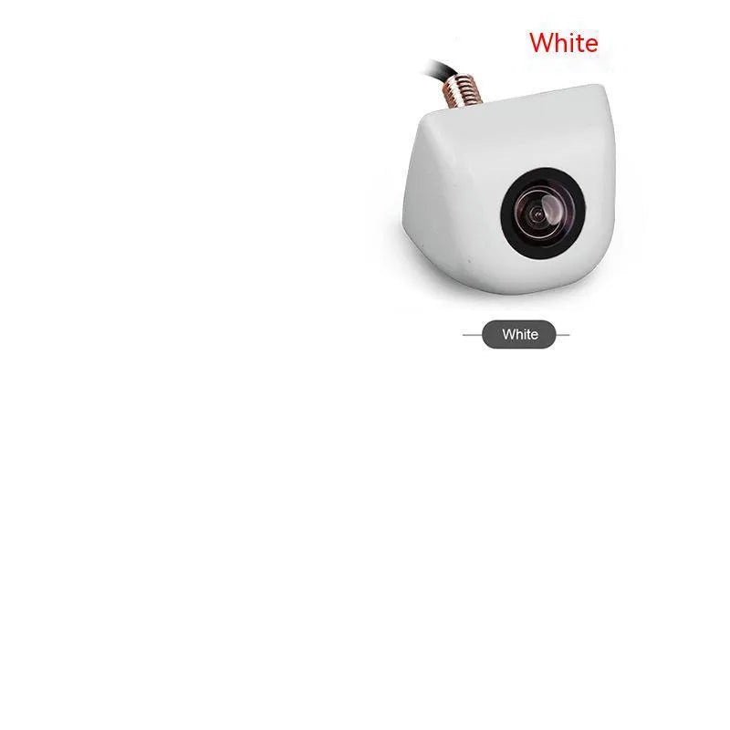 Black screw plug-in HD car night vision waterproof rearview camera with metal shell