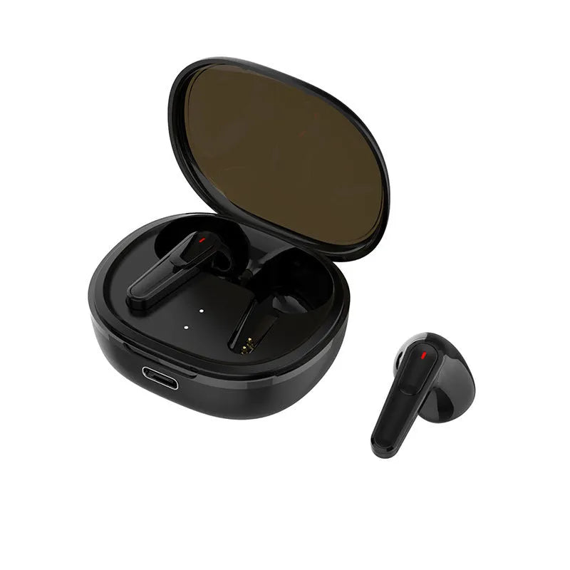 Black PRO30 Bluetooth in-ear earphones with noise reduction and low latency features
