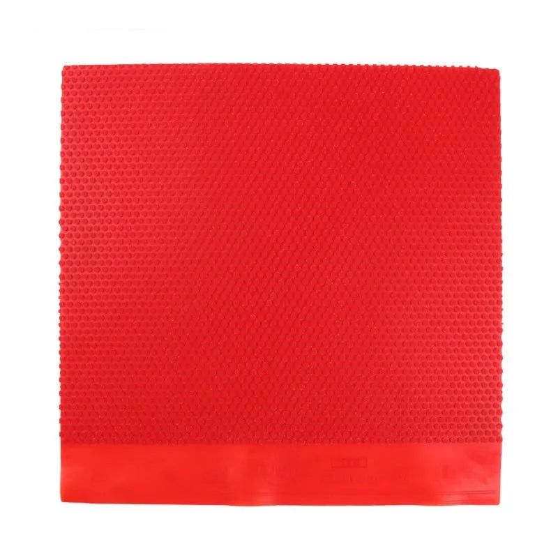 Single sheet of black or red small particle table tennis racket rubber