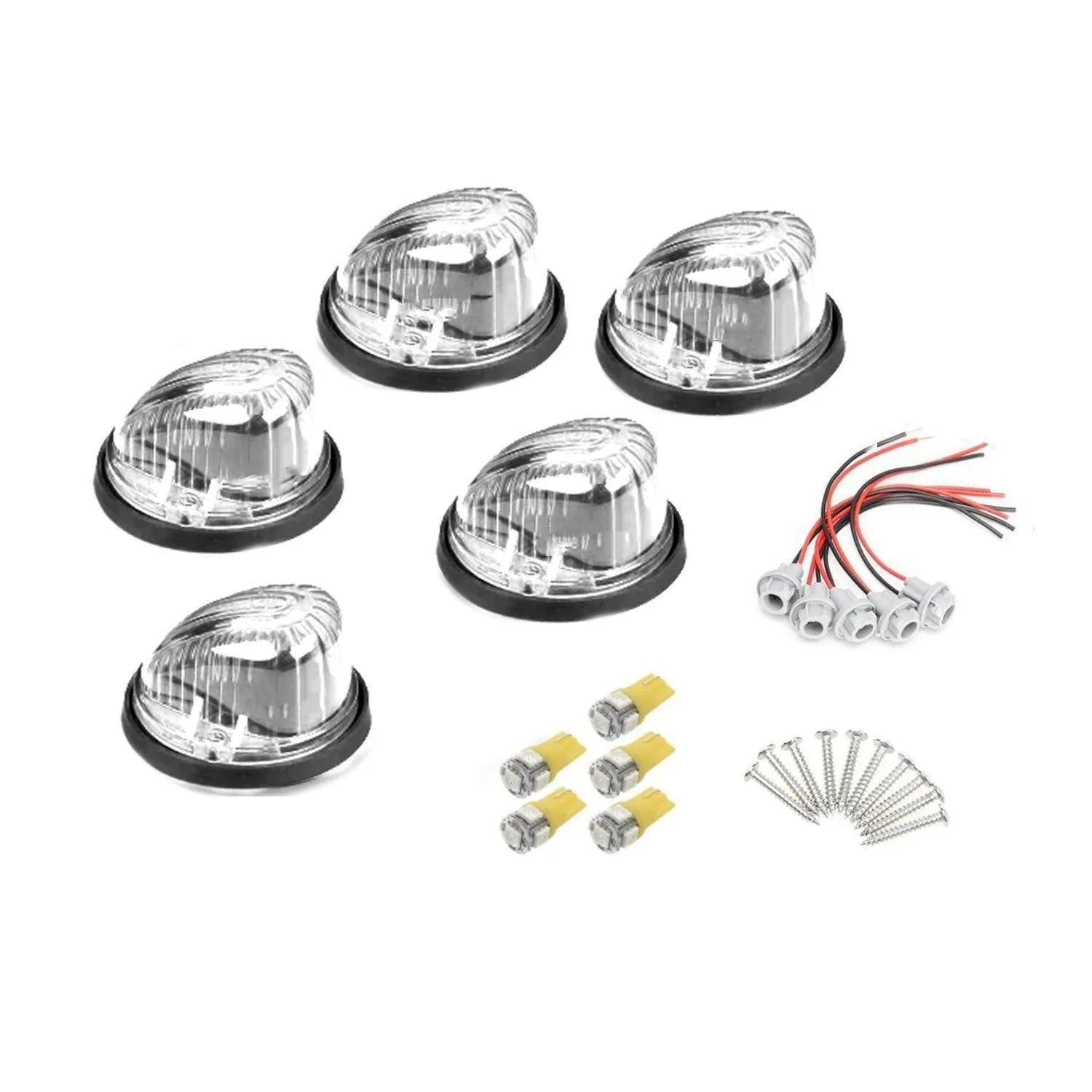 GR- model yellow LED roof cab marker light with 83mm diameter for trucks