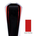 PS5 LED light bar film sticker in carbon fibre pattern showing four colour options