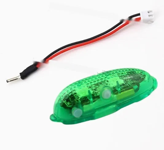 V3 wireless charging waterproof LED navigation lights for model cars and boats with adhesive backing.