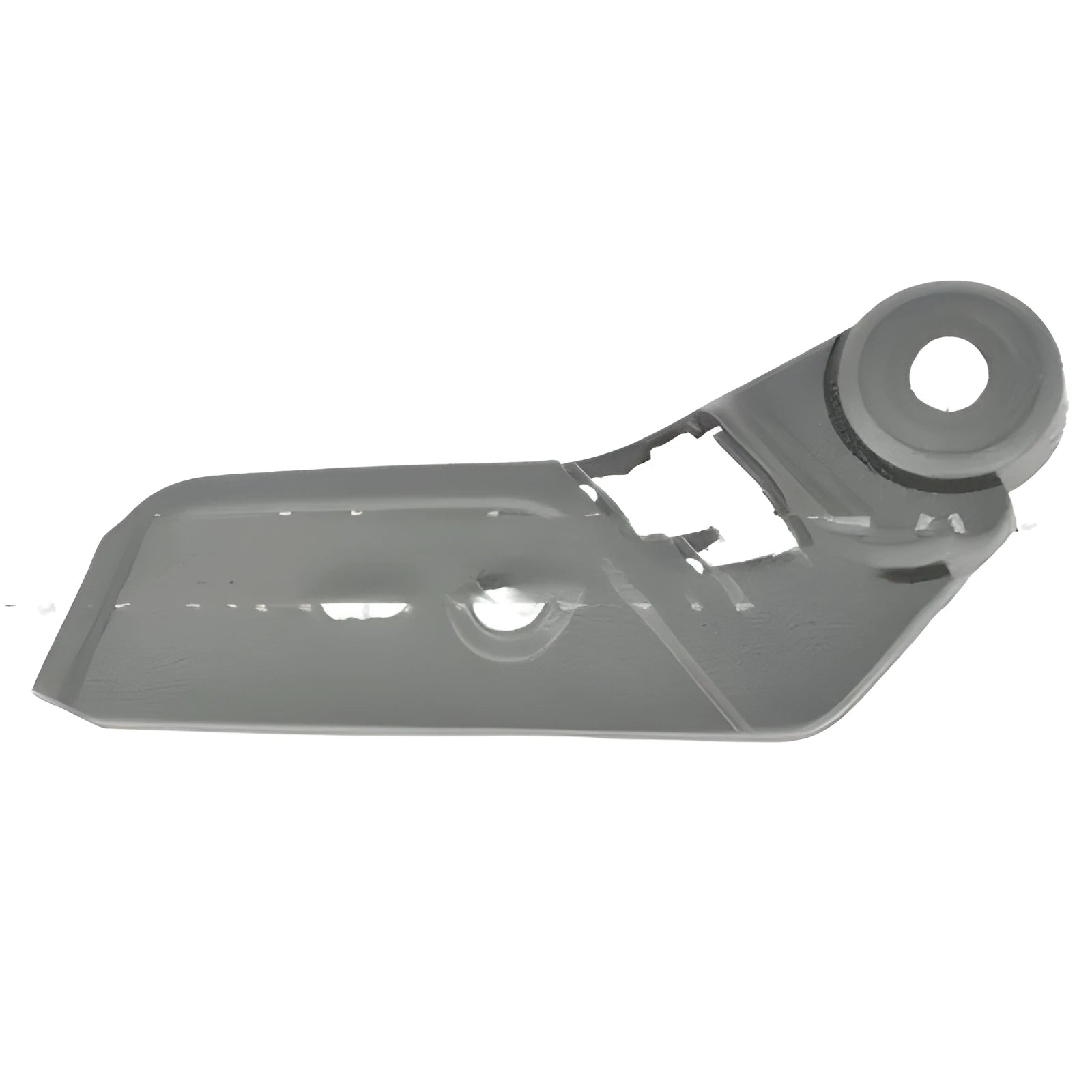 Dodge Journey JC front seat guard plate in ABS plastic showing dimensions.