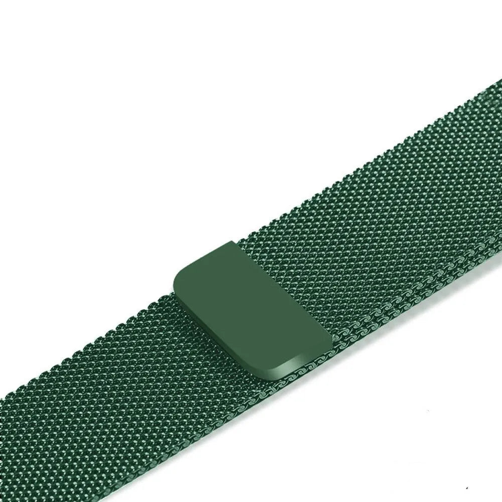 Stainless steel smartwatch strap for 38mm and 42mm watches in silver colour