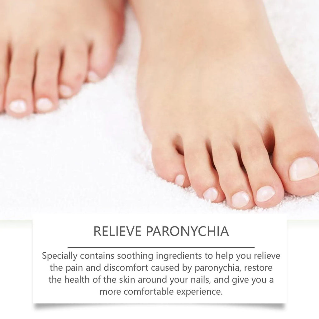 30ml bottle of nail care nursing solution for gentle daily cleaning.