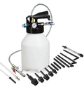 Pneumatic automatic transmission oil changer with 220W motor in workshop setting