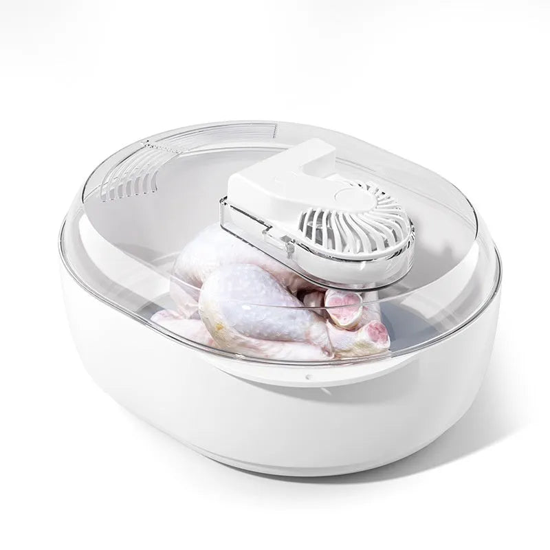 Aluminium quick defrosting plate for household food thawing in modern simplicity style