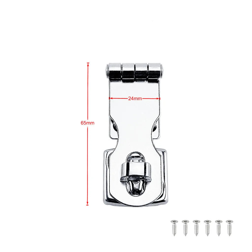304 stainless steel lock latch hasp bolt with mirror finish silver colour