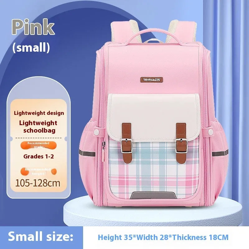 Oxford cloth student schoolbag in multiple colour options for grades 5-6