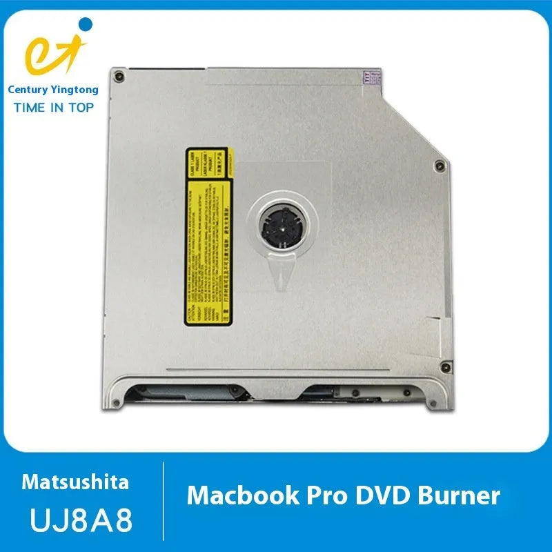 Silver internal optical disc drive for Apple MacBook Pro 13-inch laptop with SATA connection