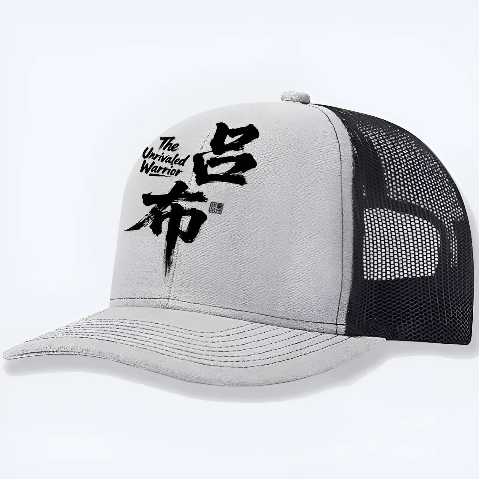 Men's polyester baseball cap shown in multiple colours with adjustable one-size fit
