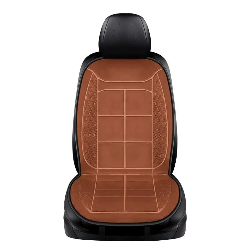 Car heated cushion with automatic heating function for winter use in vehicle