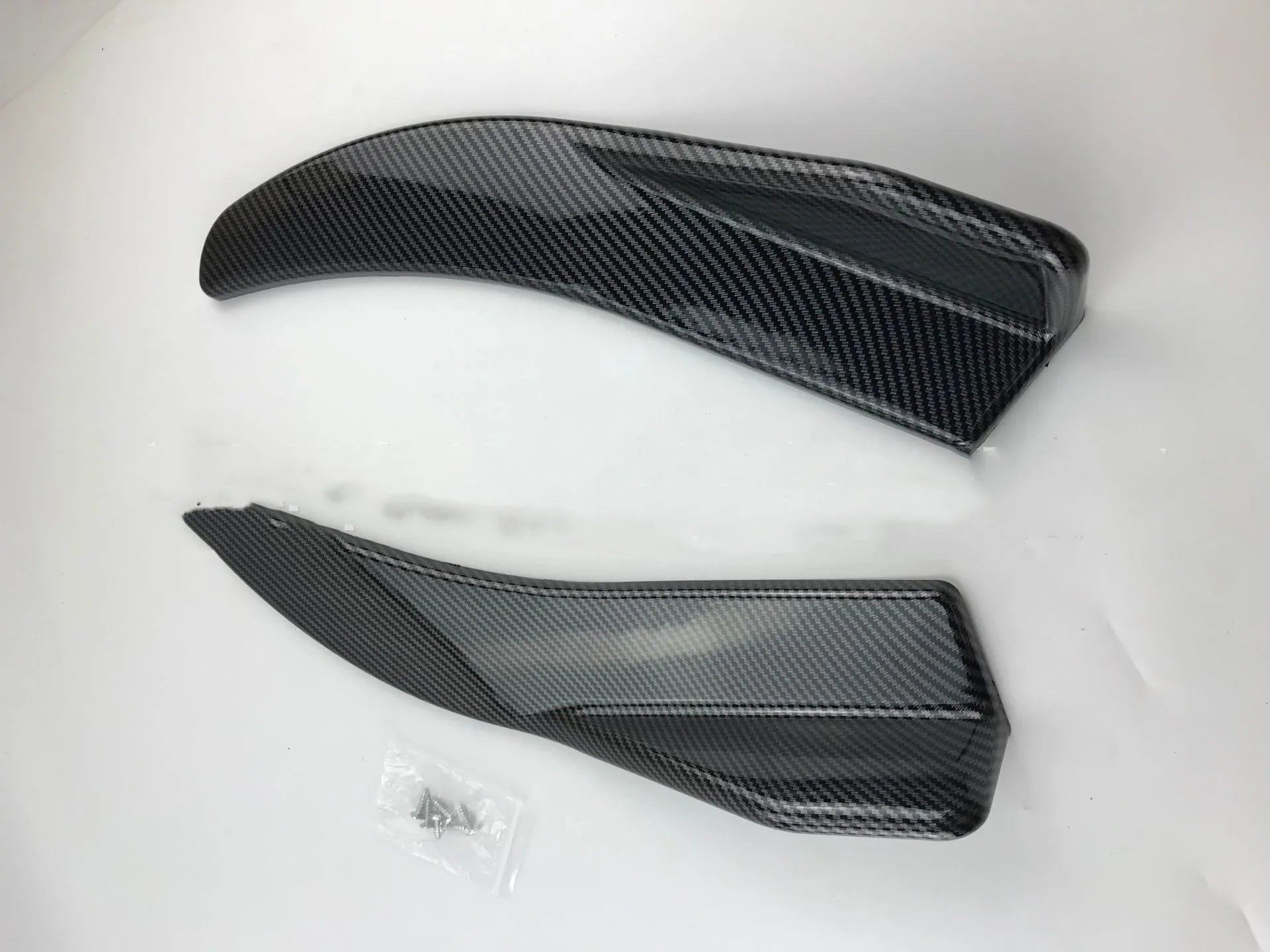 Front and rear carbon fibre car deflector spoiler for General Motors vehicles