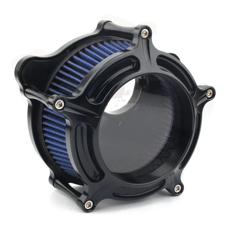 MP09-JJL aluminium car air filter kit in blue and black colour option