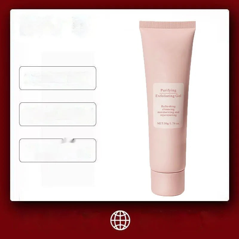 132g tube of moisturising facial exfoliating gel scrub for all skin types
