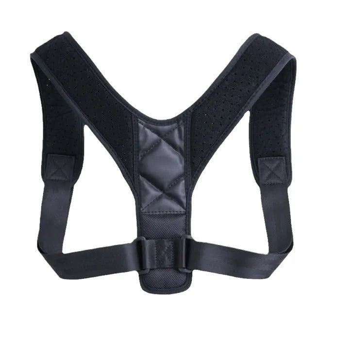 Nylon posture correction band for back support and humpback prevention during sitting