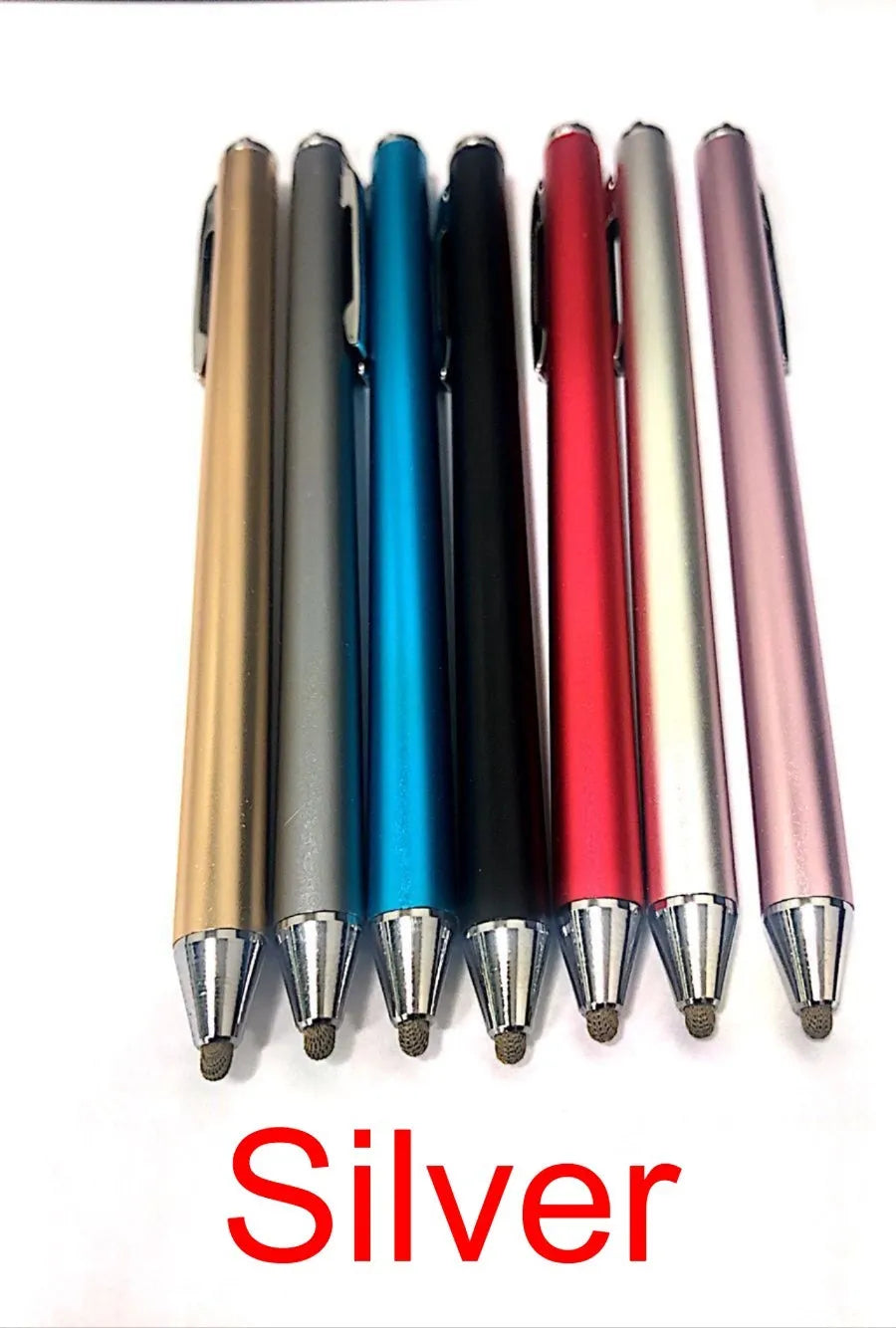 Metal digital stylus with fine head for phone tablet computer touch screen drawing