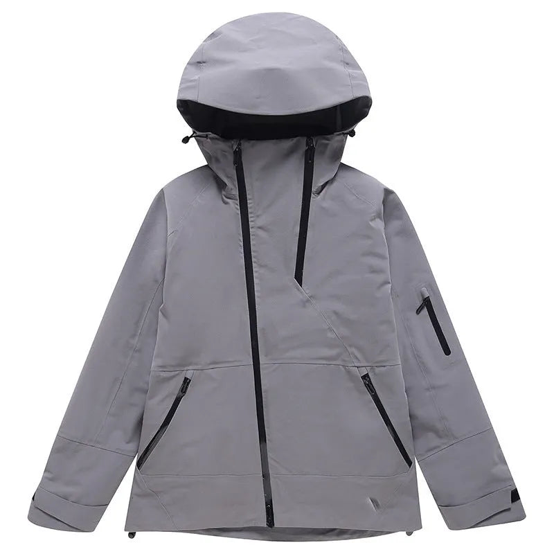 Men's and women's thin ski suit in yellow, black, grey and liner colours for snow sports