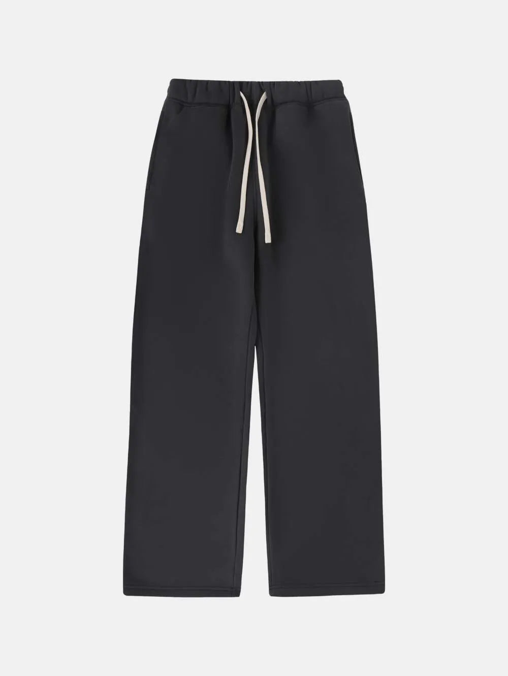 Men's fleece-lined sweatpants with elastic waistband in six colour options