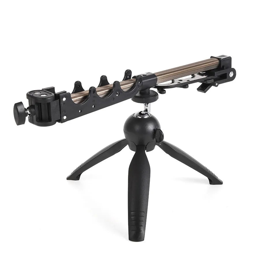 Aluminium alloy triangle ice fishing rod holder bracket for small ice fishing rods