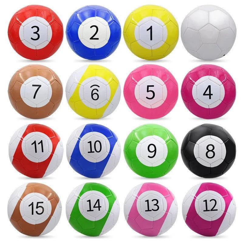 PVC machine seam training football in multiple sizes and colours including Thick Tornado Blue.