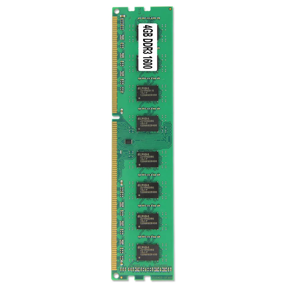 Desktop DDR3 4GB 1600MHz memory module with AMD compatibility