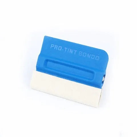 Car vinyl film scraper tool with ABS plastic handle and interchangeable scraping head