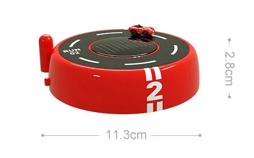 Round car model aromatherapy decoration in plastic construction with modern styling