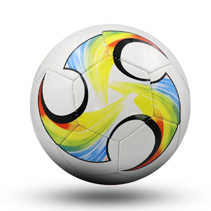 PVC machine seam training football in multiple sizes and colours including Thick Tornado Blue.