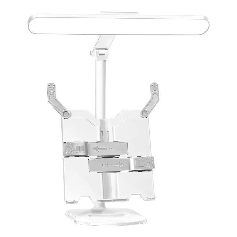 Adjustable reading table lamp with three colour temperature settings and battery operation