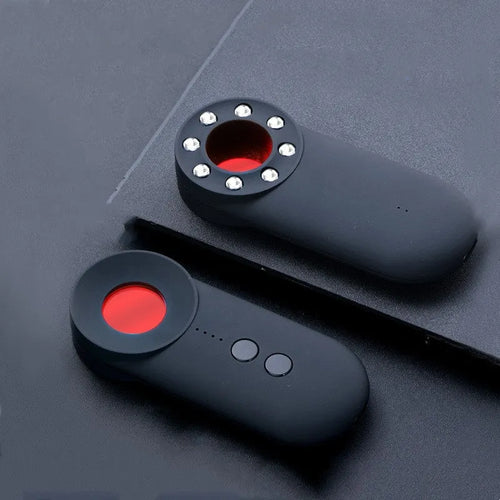Black GPS detector unit with dimensions 93.8mm by 38mm by 14.5mm for signal detection and anti-theft surveillance