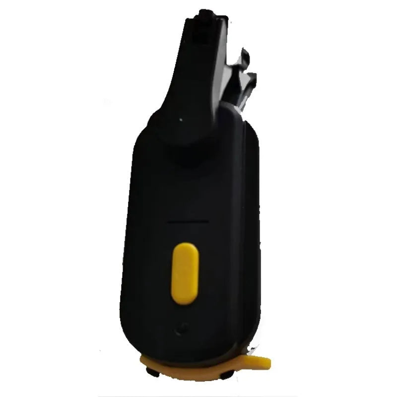Black plastic motorcycle helmet wiper with 65mm blade and 800mA motor for visor cleaning