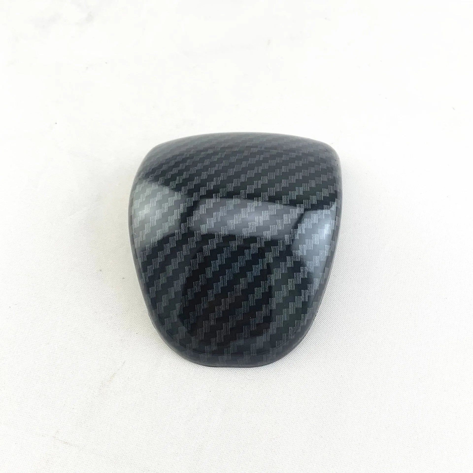 Carbon fibre finish gear shift cover for car interior customisation