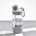 Plastic straw cup in grey, green or pink colours with 520ml, 780ml or 1000ml capacity options