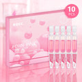 KOEC powder polypeptide disposable face mask 10 pack with latex sheets and essence