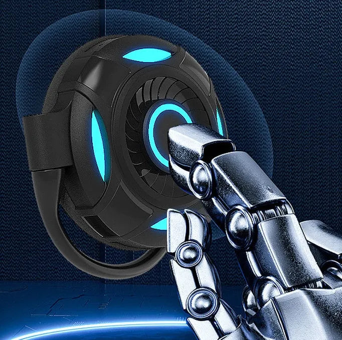 Black Bluetooth gaming earphones with hanging ear design showing USB charging port