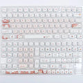 Dessert cat MOG round mechanical keyboard keycaps with colourful cartoon design and sublimation printing