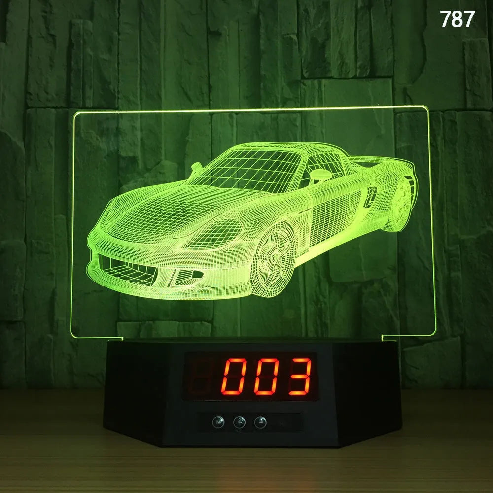 3D dolphin design LED night light with wireless charging surface and remote control