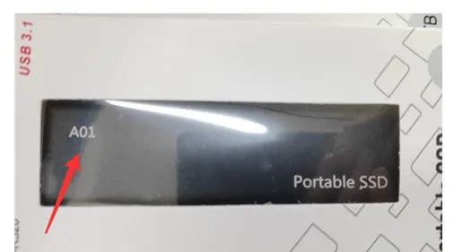 Ultra-thin metal mobile SSD external hard drive with capacity options from 500GB to 128TB