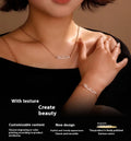 Stainless steel digital bracelet with diamond-set numbers on display, shown in a gold tone finish.