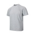 Loose fit short sleeve top with air layer stitching in polyester fibre
