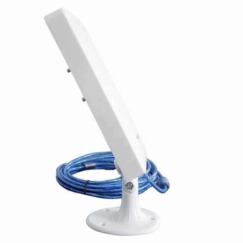 White high power USB wireless network card with Type USB connector