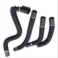 Black self-winding mesh cable sleeve for automotive wire protection with VW-1 fire rating