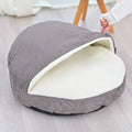 Removable washable cloth dog kennel in brown colour