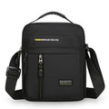 Men's casual nylon messenger bag in crossbody design available in four colour options