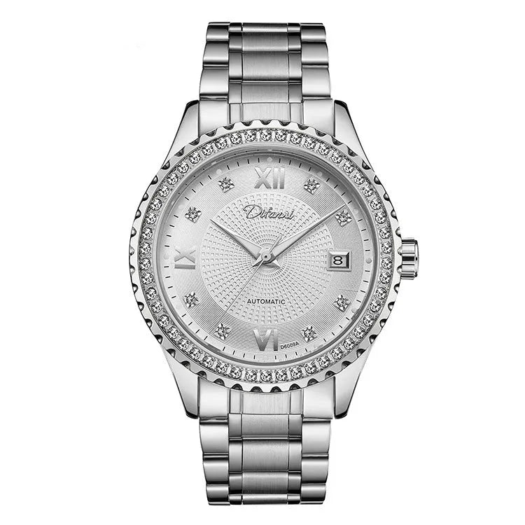 Fashionmonger men's waterproof automatic mechanical watch with luminous hands