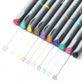 Hook line technical drafting pen with 0.38mm tip and 15.8cm barrel for architectural and broadcast applications