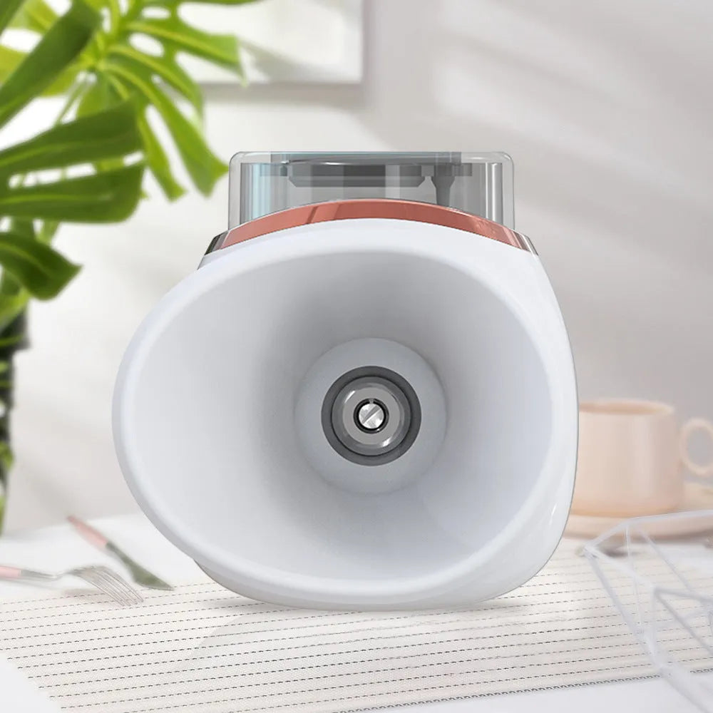 White and purple eye humidifier with lithium battery for household use