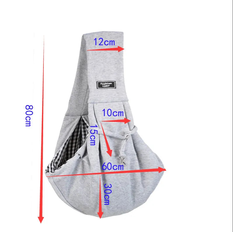 Folding cat messenger backpack with mesh panels shown in one of six colour options.